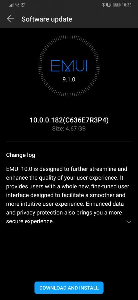 EMUI 10 update Philippines