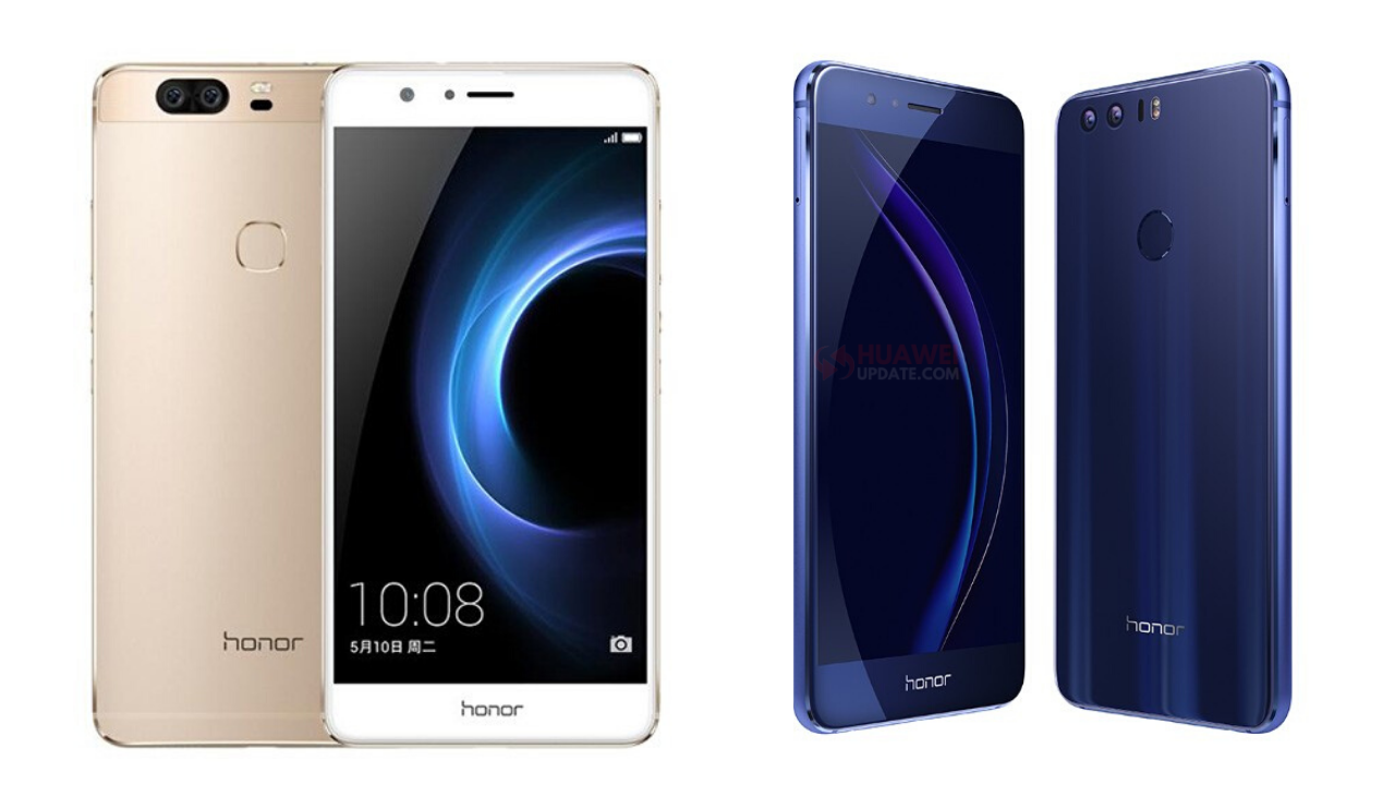 Honor 8 and Honor V8