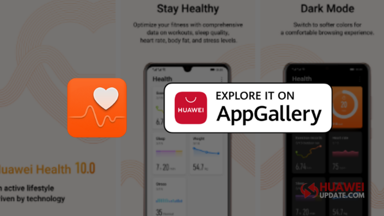 Huawei Health App Update