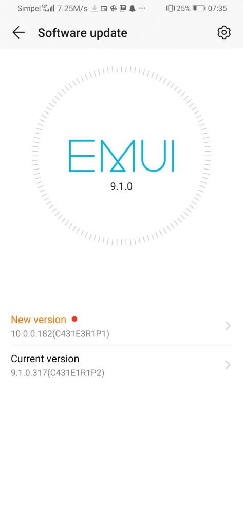 Honor 9X EMUI 10.0.0.182