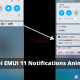 Huawei EMUI 11 Notifications Animation Leaked