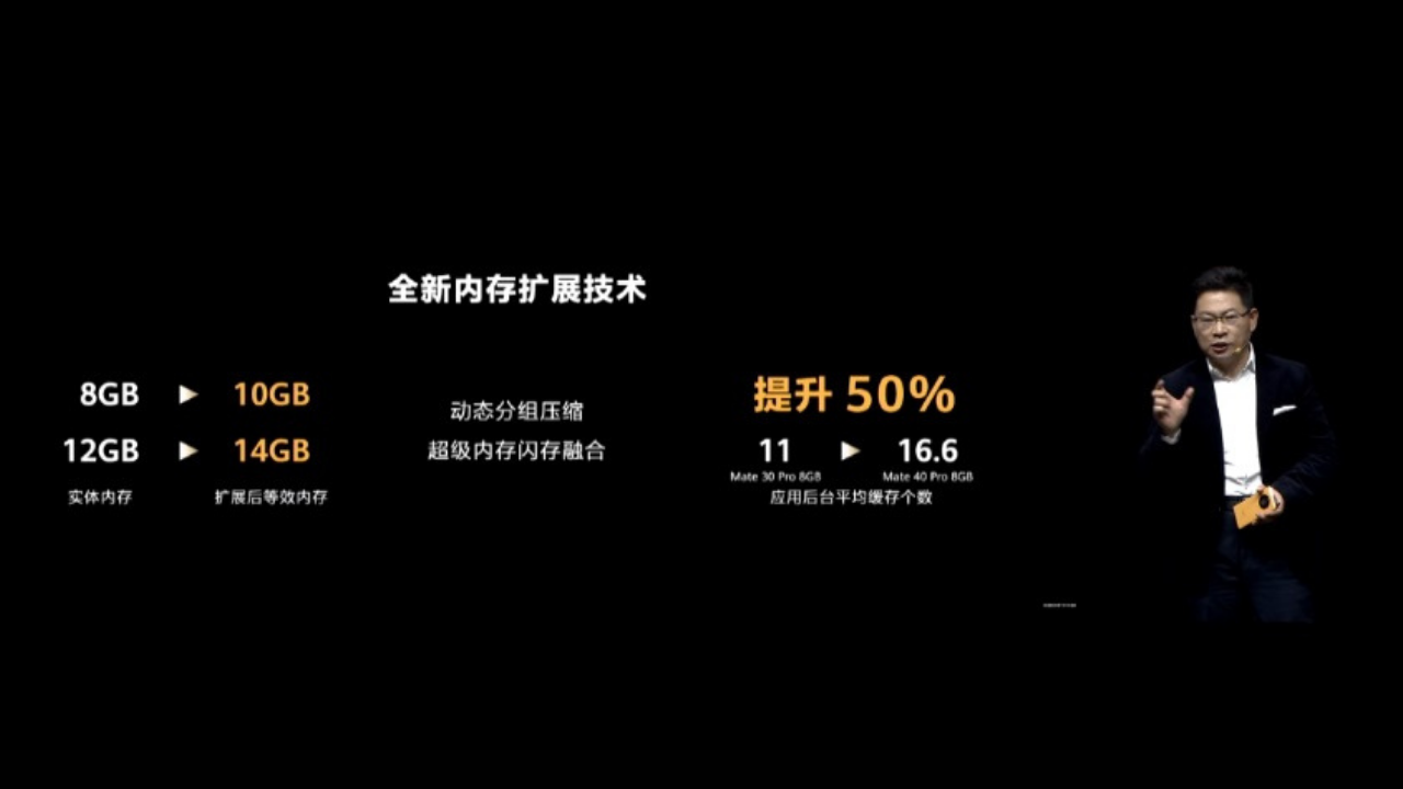 Huawei Mate 40 Series Memory Expansion