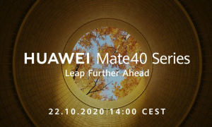 Mate 40 series launch date