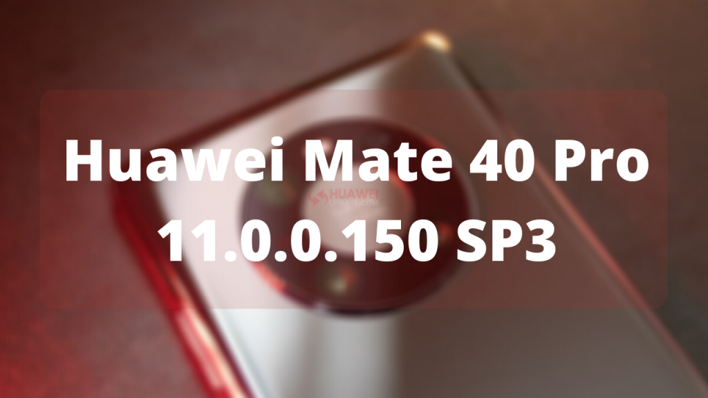 Huawei Mate 40 Pro EMUI 11