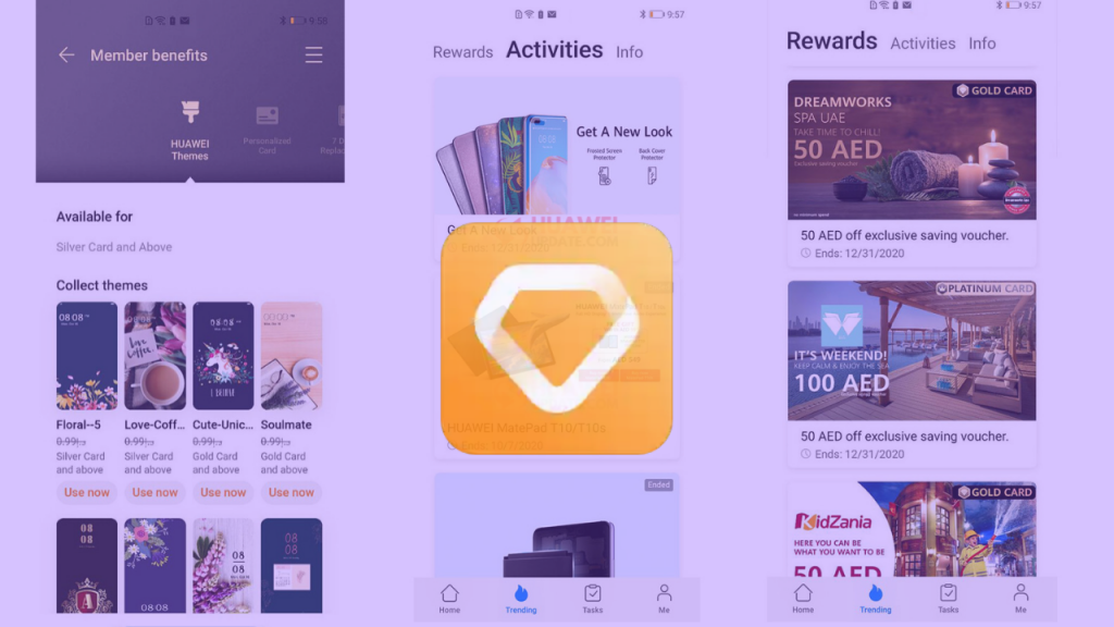 Huawei Member Center App Update