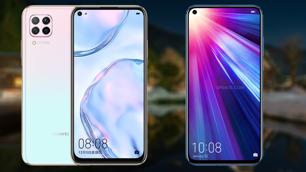 Huawei Nova 6 SE and Honor V20