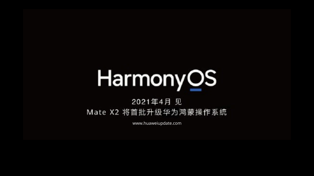 Harmony OS April 2021