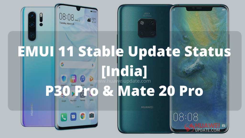 Stable EMUI 11 update India