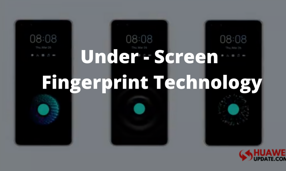 Under-screen fingerprint technology