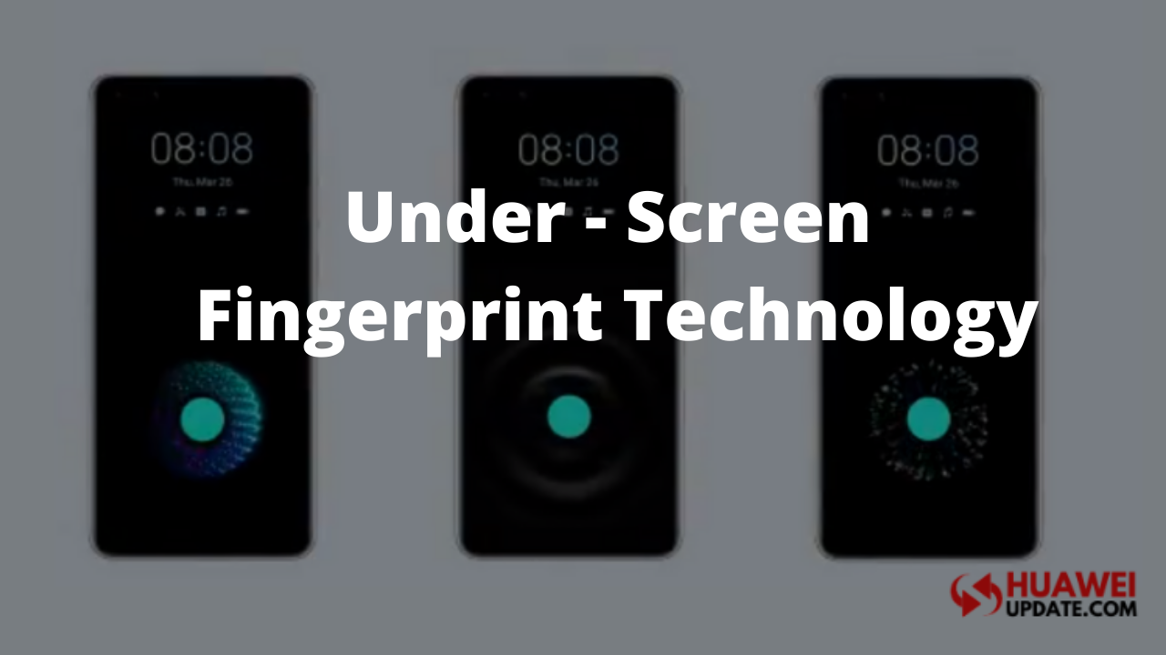 Under-screen fingerprint technology