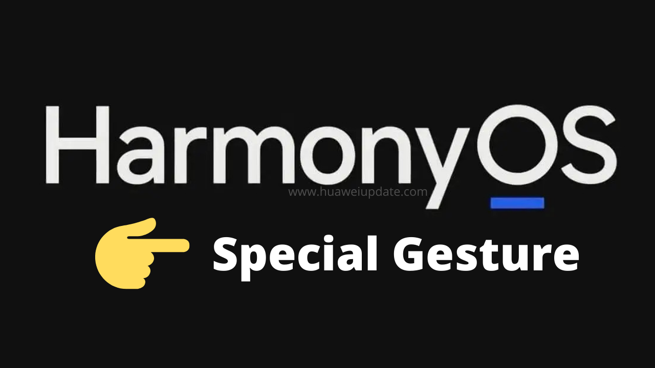 HarmonyOS Special Gesture