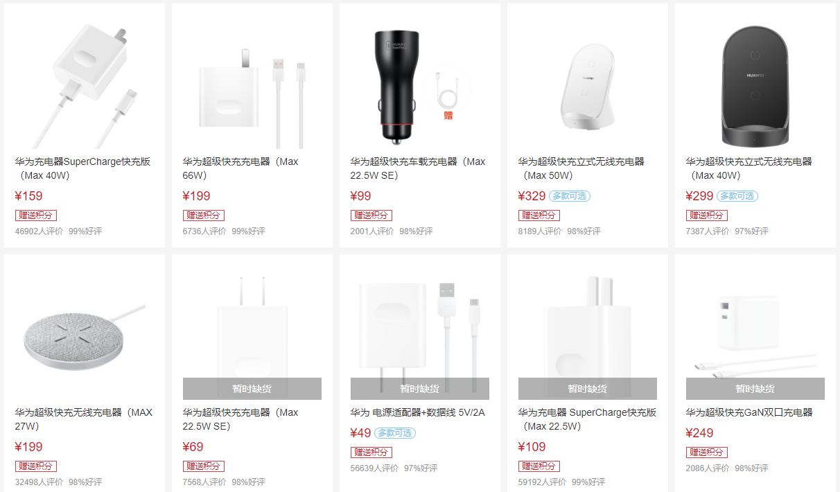 Huawei's charger supply resumes-2