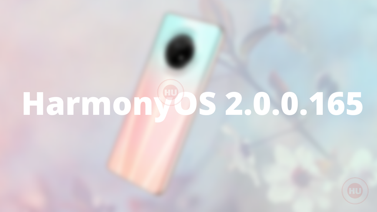 HarmonyOS 2.0.0.165 Enjoy 20 Pro