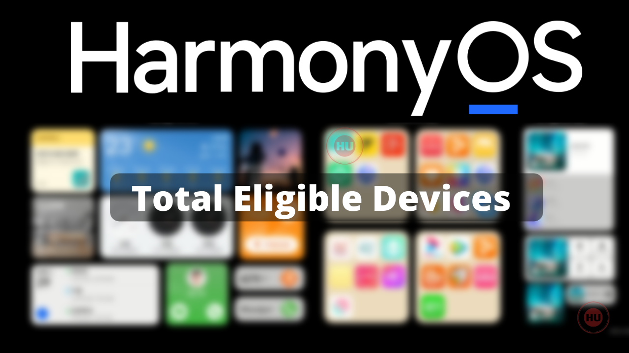 HarmonyOS total eligible devices