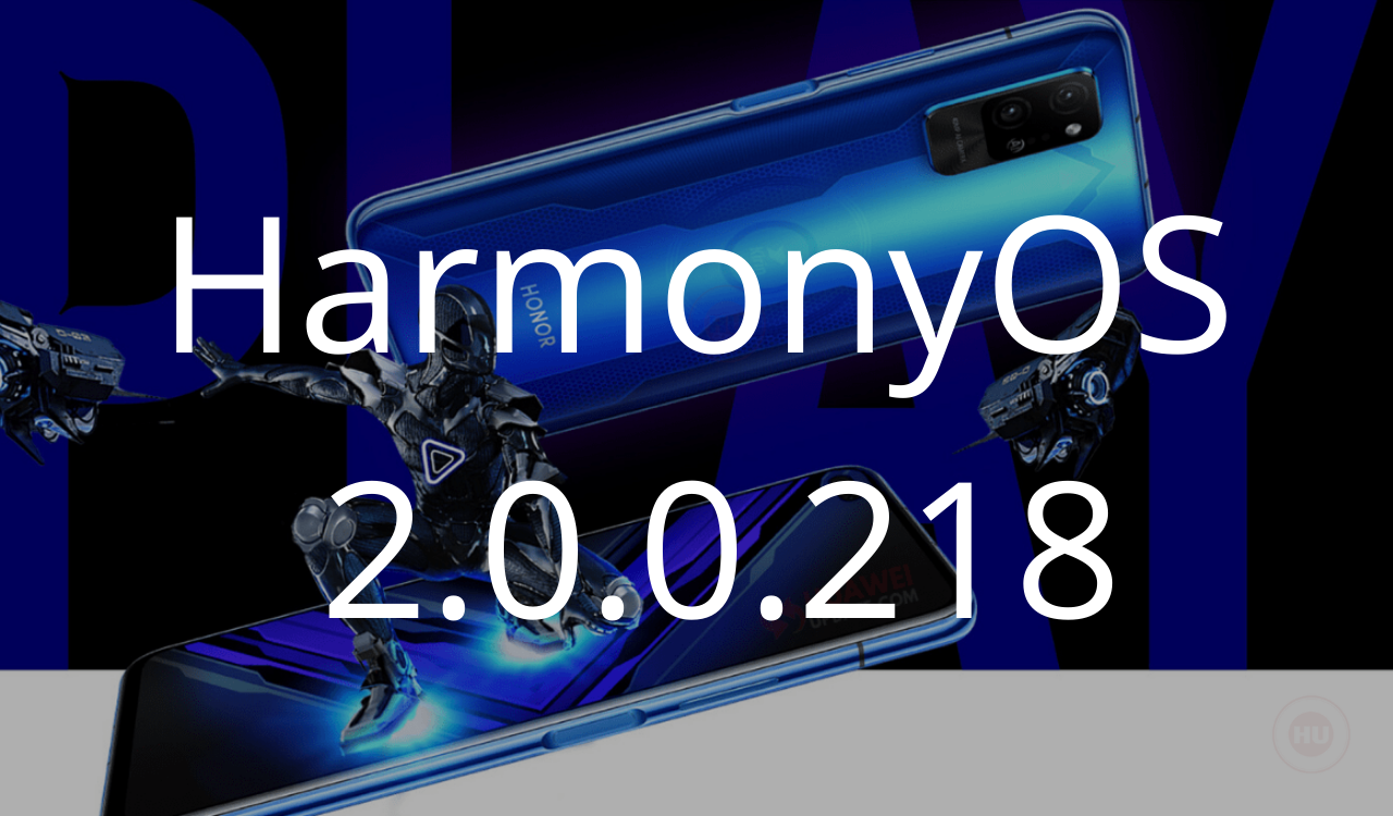 Honor Play 4 Pro latest HarmonyOS 2.0.0.218 update