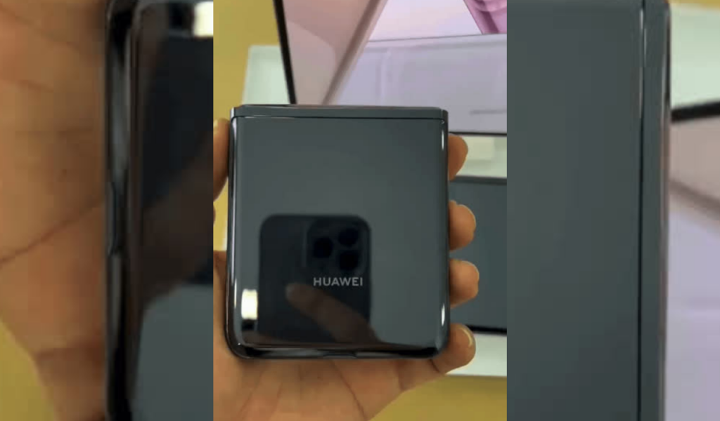 Huawei P50 Pocket live image leaked