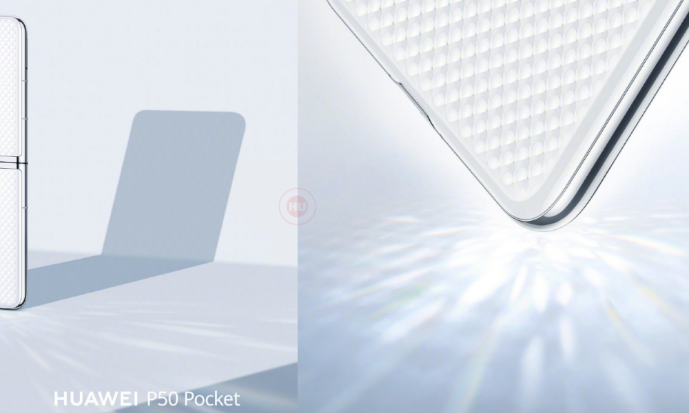 Huawei P50 Pocket rear photo