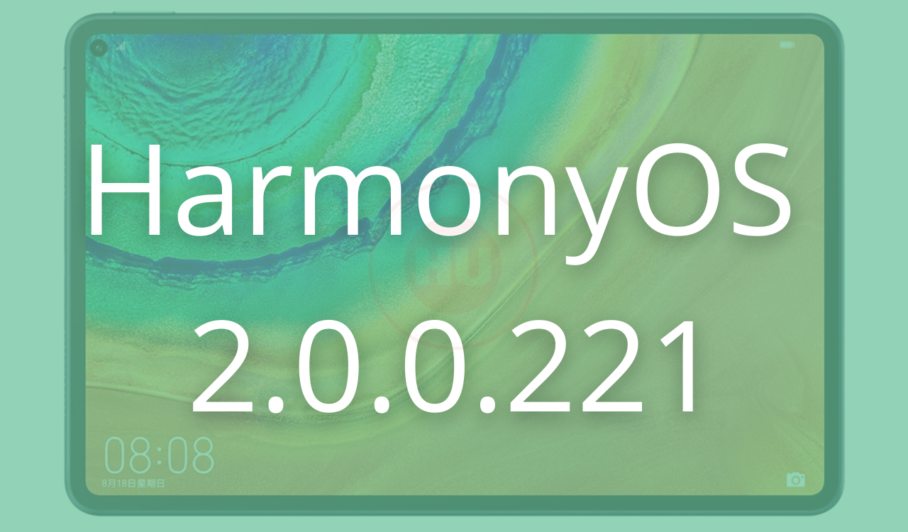 MatePad Pro 2019 HarmonyOS 2.0.0.221