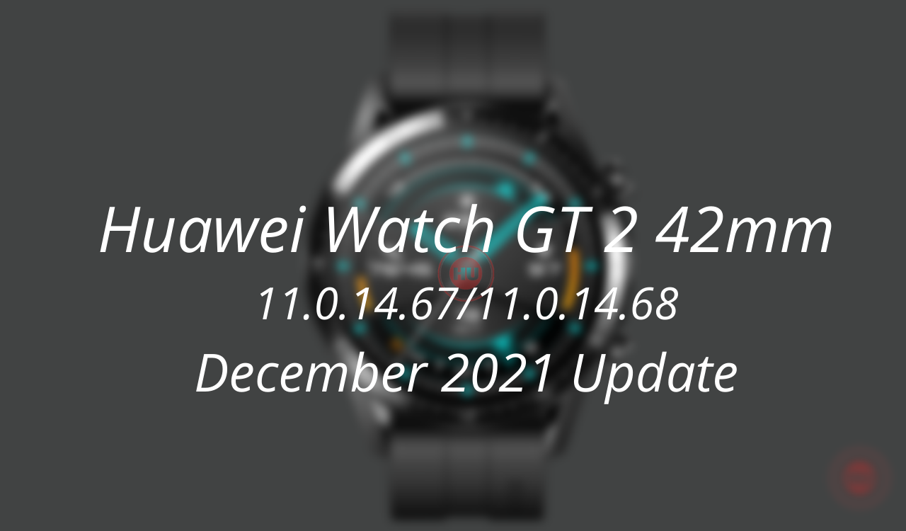 Watch GT 2 42mm Dec 2021 update