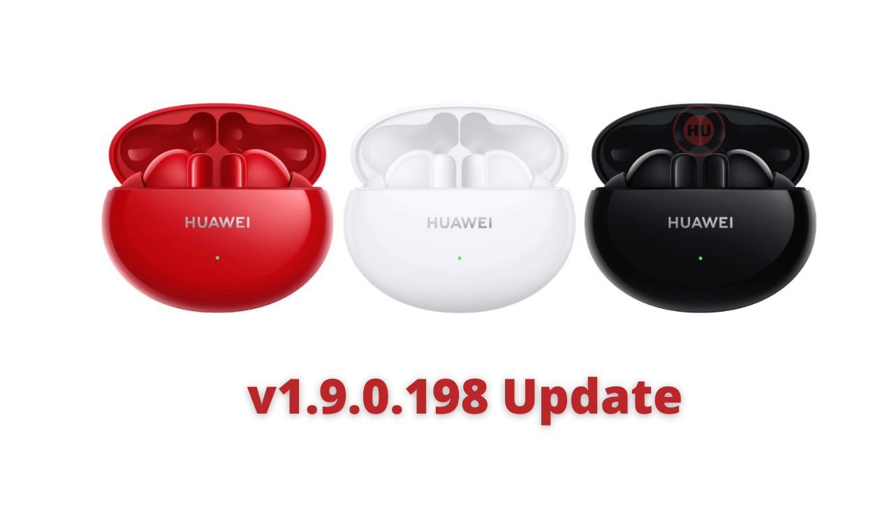 Huawei FreeBuds 4i 1.9.0.198 firmware update