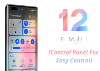EMUI 12 Features Control panel for easy control