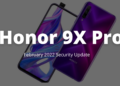 Honor 9X Pro February 2022 patch update (2)