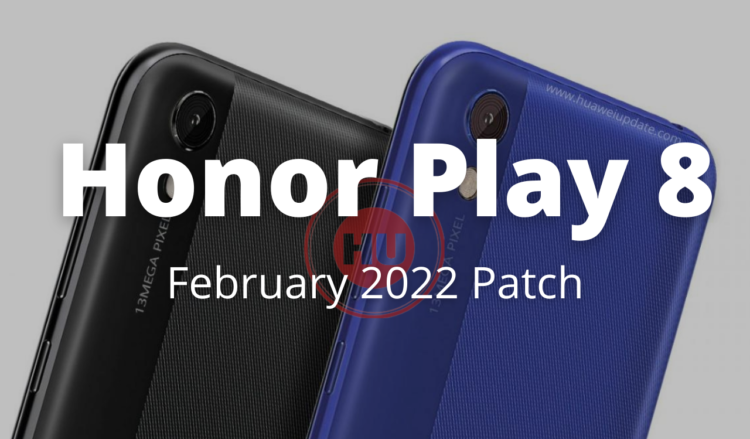 Honor Play 8 February 2022 patch update (1)