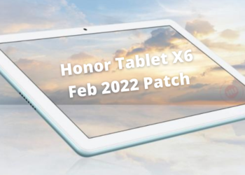 Honor Tablet X6 February 2022 security update