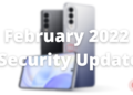 Huawei Nova 8 SE vitality edition February 2022 security update