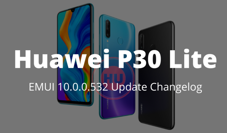 Huawei P30 Lite February 2022 patch update in Europe