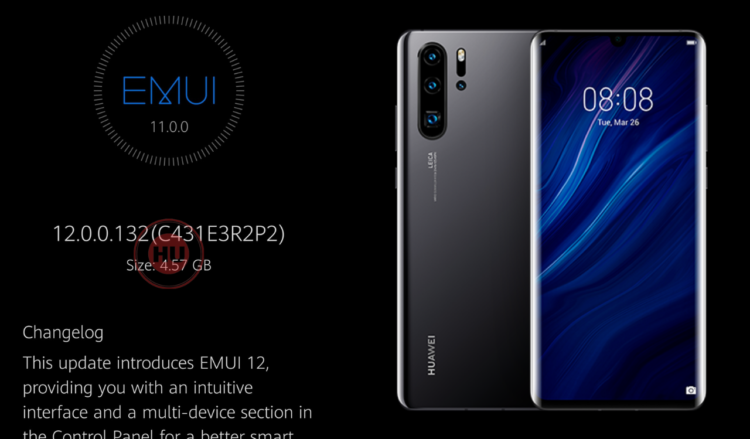 Huawei P30 Pro EMUI 12 Stable Update Hungary