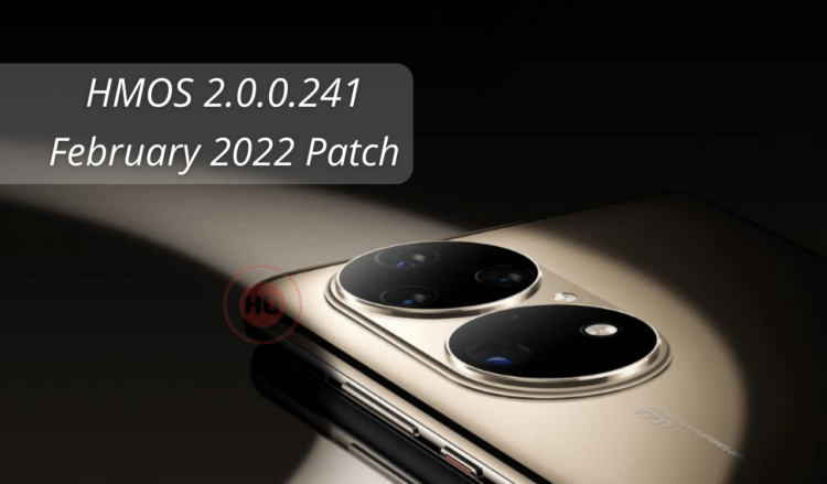 Huawei P50 Pro February 2022 security update