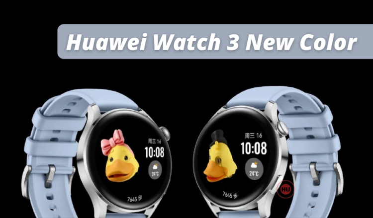 Huawei Watch 3 Galaxy Blue Color