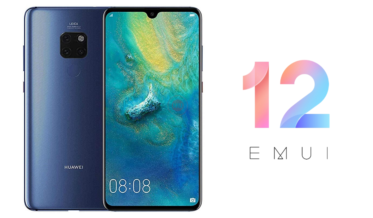Mate 20 X Stable EMUI 12 update