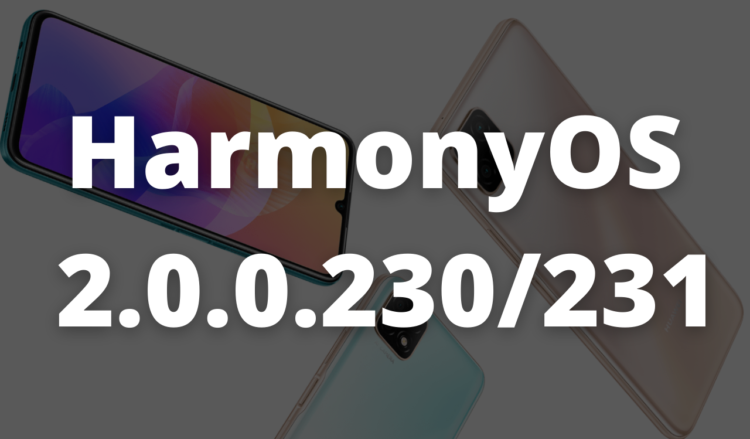 HarmonyOS 2.0.0.230 Huawei Enjoy 20 Pro 5G, Enjoy 20 Plus, Honor 30S