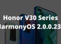 Honor V30 series HarmonyOS 2.0.0.230