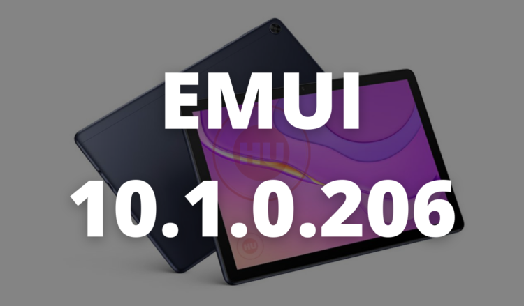 Huawei Enjoy Tablet 2 EMUI 10.1.0.206 Update