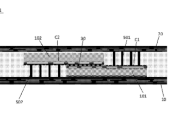 chip stacking package and terminal equipment patent Huawei