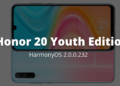 Honor 20 Youth Edition HarmonyOS 2.0.0.232