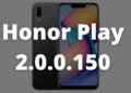 Honor Play 2.0.0.150