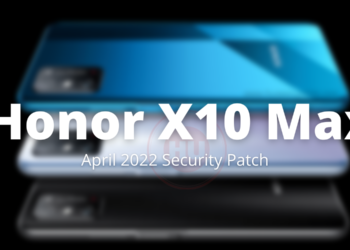 Honor X10 Max April 2022 security update