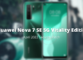 Huawei Nova 7 SE 5G Vitality Edition April 2022 patch