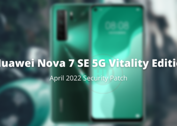 Huawei Nova 7 SE 5G Vitality Edition April 2022 patch