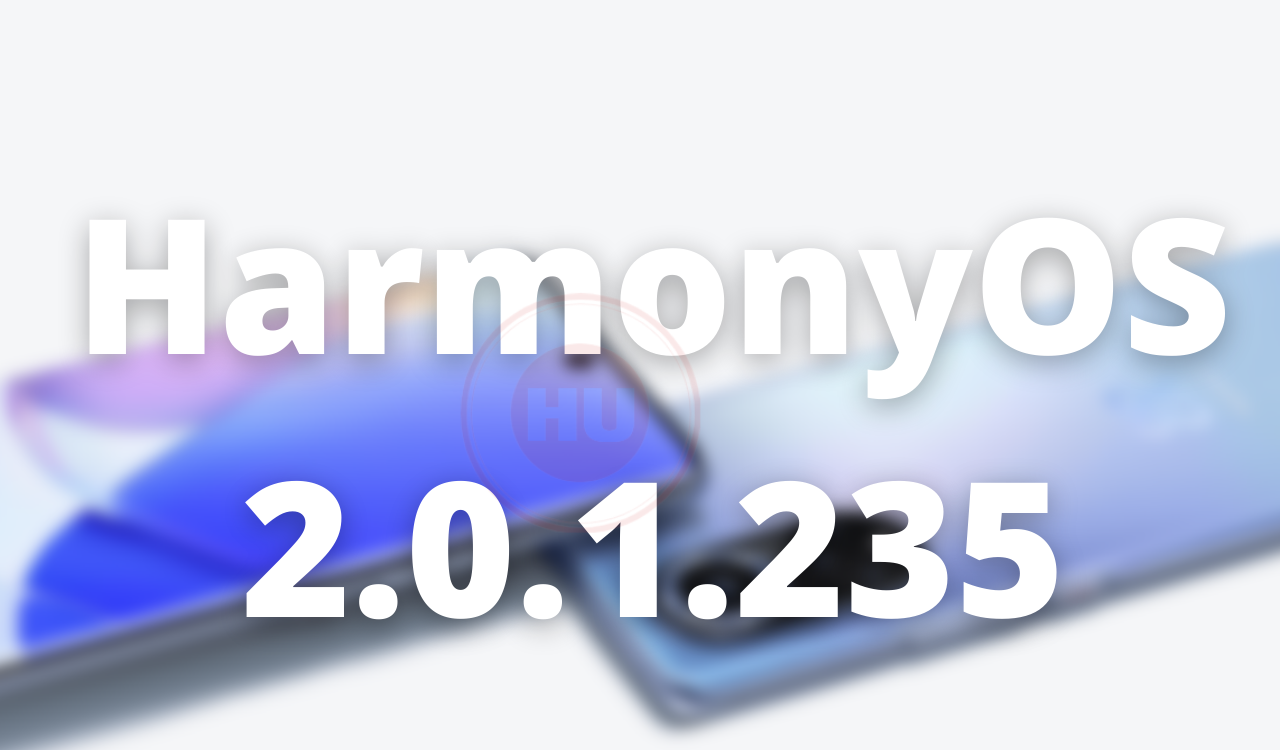 Huawei Nova 9 series HarmonyOS 2.0.1.235