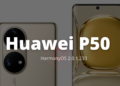 Huawei P50 HarmonyOS 2.0.1.233 update