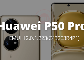 Huawei P50 Pro EMUI 12.0.1.223(C432E3R4P1)
