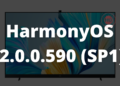 Huawei Smart Screen V55 2021 HarmonyOS update