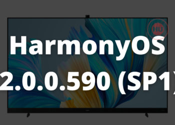 Huawei Smart Screen V55 2021 HarmonyOS update