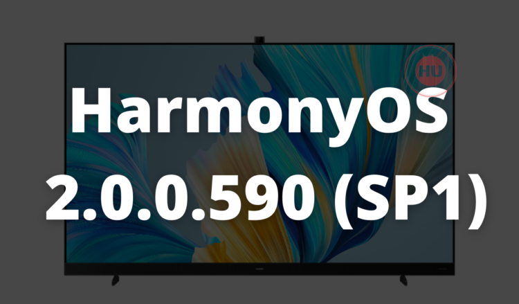 Huawei Smart Screen V55 2021 HarmonyOS update