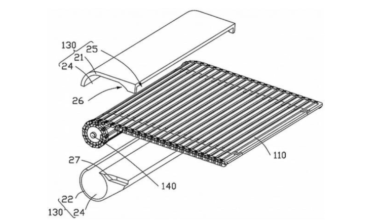 Huawei scroll device patent leaked